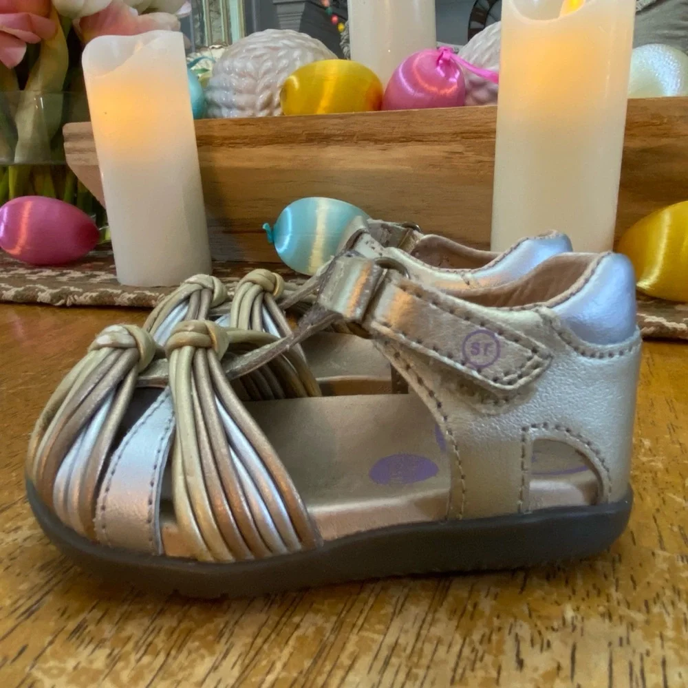 Baby Stride Rite Leather Sandals - Picture 2 of 7